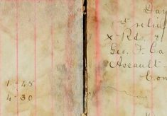 Served summons upon George F Carter, Greengrocer, for assault upon Bessie Thompson