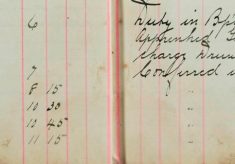 Apprehended George Pope of South Street charges d&d at 11.30