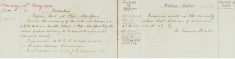 Papers lost at Bishop's Stortford, relating to National Amalgamated Approved Society