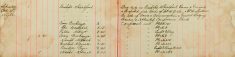 Inspected Sale books Of Mr H O Lee and H Sparrow Re Arms and Ammunitions