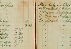 Apprehended 81194 Gunner White, Deserter from 1 Reserve Battery R G A, Wickenden