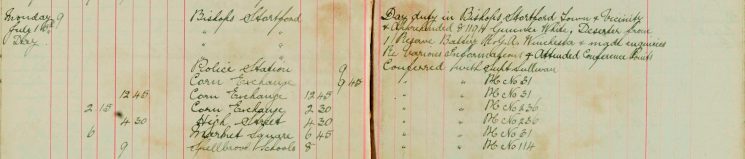 Apprehended 81194 Gunner White, Deserter from 1 Reserve Battery R G A, Wickenden