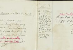Box containing letters found Bishop's Stortford