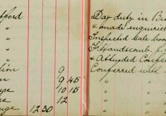 Inspected the sale books of Mr H O Lee, H Sparrow and F Handscombe J Sell re Sale of Arms and Ammunition