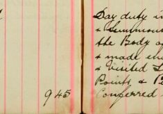 Summoned Jury to attend Inquest upon the Body of Issac Wooler and attended Inquest