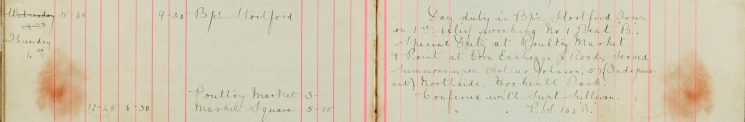 Served summons upon Arthur Johnson 57