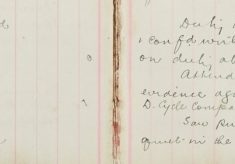 Attended Occasional Court and gave evidence against Alfred Burton