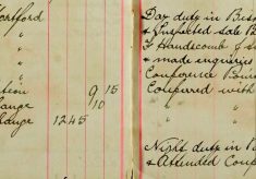 Inspected the sale books of Mr H O Lee, H Sparrow and F Handscombe J Sell re Sale of Arms and Ammunition