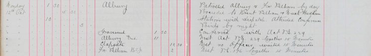 Proceeded to Brent Pelham and Much Hadham station with Dispatch