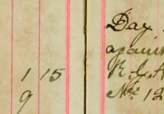 Proceeded to Wickenden to give evidence against Gunner H Wilde Deserter No 1 Battery R G A, at Court Martial