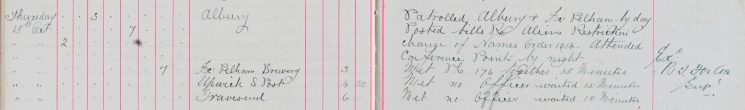 Posted bills re Alien Restriction Change Of Name Order 1914