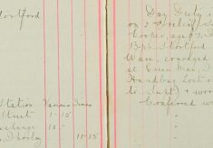 Served summons upon Wm Cooper age 57 Hawker of Southmill Bishop's Stortford by declaration of A Div Ware,