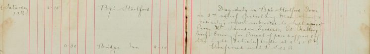 Report submitted to Supt against Percy Wm Saunders, Gardner, Gt. Hallingbury, Essex for breach of  Lights(Vehicle)Order