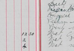 Posted bills re Registration of Belgian Refugees Order, conveyed  dispatch to Measden and Brent Pelham Station