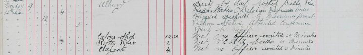 Posted bills re Registration of Belgian Refugees Order, conveyed  dispatch to Measden and Brent Pelham Station