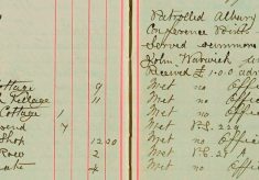 Served summons upon Alfred Chopping also John Warwick personally at Furneaux Pelham