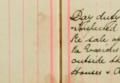 Inspected Sale books Of Mr H O Lee and H Sparrow Re Arms and Ammunitions made enquiries re bicycle missing from outside the Plough BH  Rye Street