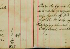 Inspected the sale books of Mr H O Lee, H Sparrow and F Handscombe J Sell re Sale of Arms and Ammunition