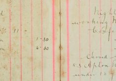 Served summons upon Wm Bayford, Confectioner for selling cigarettes to child under 16 yrs