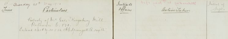 Men absconded from  Naste Hyde, (Continued from 066)