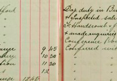 Inspected the sale books of Mr H O Lee, H Sparrow and F Handscombe J Sell re Sale of Arms and Ammunition