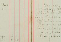 Special duty at Hockerill Street Railway Bridge, re Royal Train Passing, Observation duty on Church Tower re Air Raid, cycled to Tye Green and High Wych patrolled fields re supposed aeroplane decent