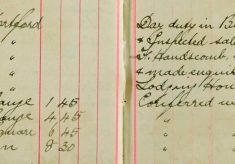 Inspected the sale books of Mr H O Lee, H Sparrow and F Handscombe J Sell re Sale of Arms and Ammunition