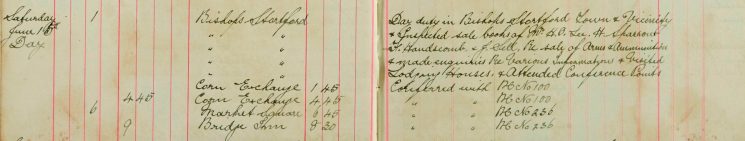 Inspected the sale books of Mr H O Lee, H Sparrow and F Handscombe J Sell re Sale of Arms and Ammunition