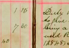 Proceeded to  Wickenden to give evidence against Gunner 81194 Wilde for being a deserter from No 1 Battery R G A,