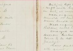 Made enquiries re illness to child Arnold, father at front, arranged with Capt Windmere re Deserter Burton