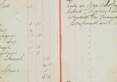 Served Filation Summons upon Frank Moss, Attended the Funeral of Mr L Glasscock