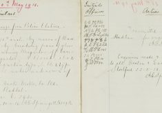 Copy of message from Police Elstree, Housebreaking