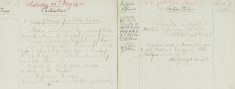 Copy of message from Police Elstree, Housebreaking