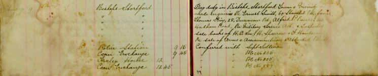 Made enquiries re Earnest Smith, James Thomas King, Alfred P Reaver  re Military Service Act,