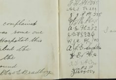 Complaint, re disturbance at the Isolation Hospital