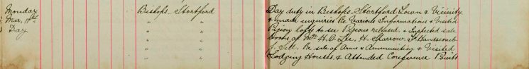 Visited pigeon lofts to see pigeons released, Inspected the sale books of Mr H O Lee, H Sparrow and F Handscombe J Sell re Sale of Arms and Ammunition