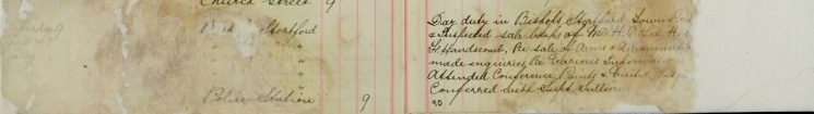 Inspected Sale Books of H O Lee H Sparrow and F Handscombe re sale of Arms and ammunition