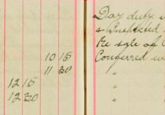 Inspected Sale books Of Mr H O Lee and H Sparrow Re Arms and Ammunitions