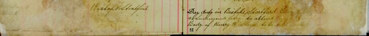 Summoned Jury to attend enquiry on Body of  Henry W Stock (continued)
