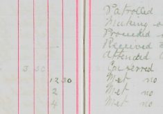 Made search and enquiry for Carrier Pigeons, proceeded to Much Hadham for drill instruction