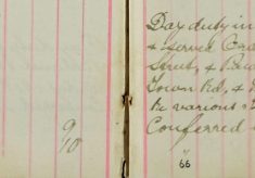 Served order upon Mrs Ellen Miller, Hockerill Street, paid postal draft to Mrs Miller, and Mrs Prior