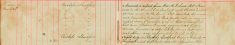 Received a report from Rev J H Lane, that a man was in his house,