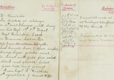 Absentee from Royal Warwickshire Regiment