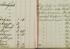 Inspected Sale Books of H O Lee H Sparrow and F Handscombe re sale of arms and ammunition