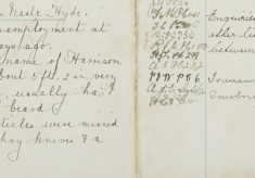 Men absconded from  Naste Hyde, (Continued on 067)