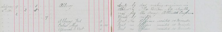 Making enquiries at Albury and Brent Pelham for eligible men for the Army