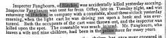 Pangbourne Pall Mall Gazette 1867 Pangbourne, William, Superintendent.
