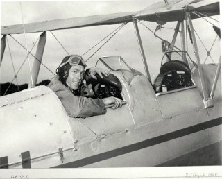 2Father_in_the_Tiger_Moth Frederick Halsey's 1st solo flight