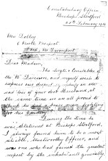 Superintendent's letter - first page