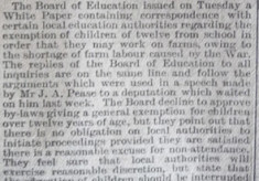 Children and farm labour